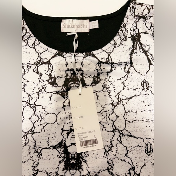 MARBLE MIDI DRESS (SEASON SALES❣️🎄) - Picture 5 of 6
